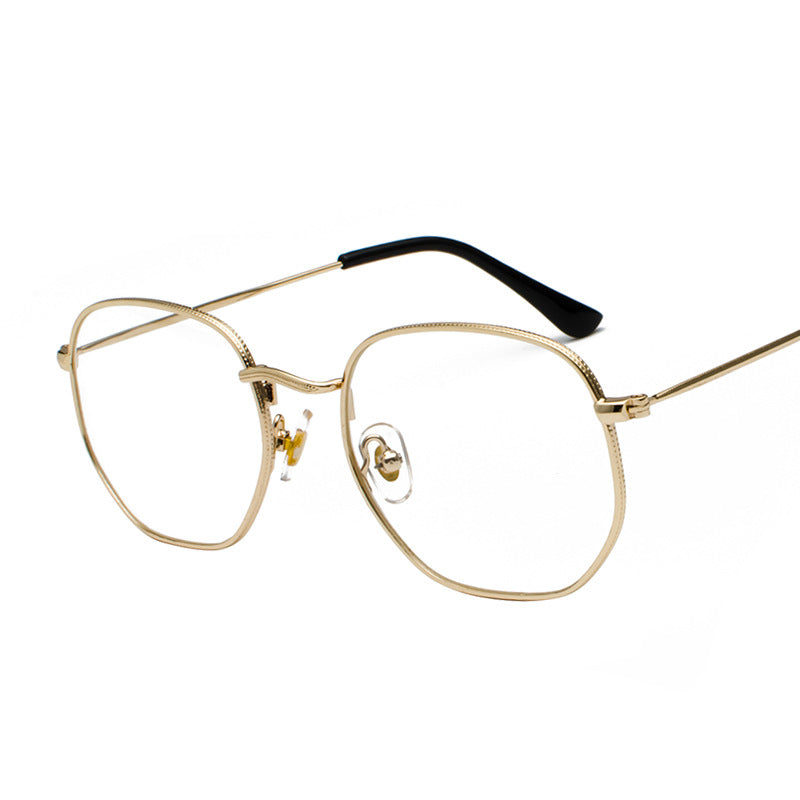Wholesale Jetset 7006 Unique Irregular Fashionable Metal Sunglasses Artistic Style Eyewear For Men Women